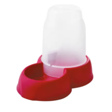 Nobleza zásobník na vodu alebo krmivo červený